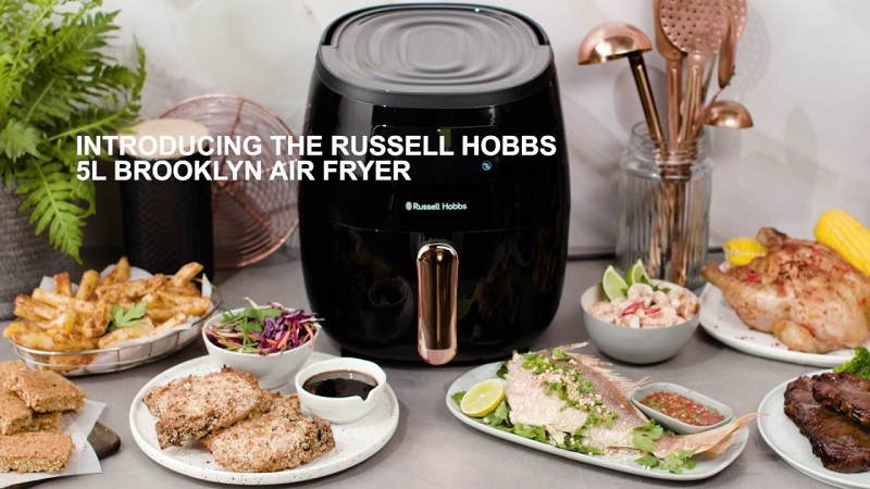 Russell Hobbs 5L Brooklyn Digital Air Fryer Bisa Dibawa Bepergian